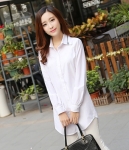 Kemeja Korea BL2936 White