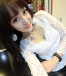 Lace Blouse BL2945 White