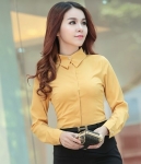 Kemeja Korea BL2949 Gold