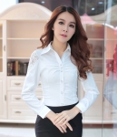 Kemeja Korea BL2952 White