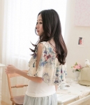 Butterfly Blouse BL2985 White