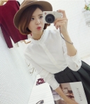 Cotton Blouse BL3004 White