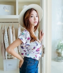 Chiffon Blouse BL3034 White