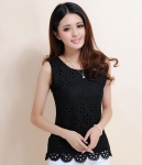 Blus Brokat Import BL3041 Black