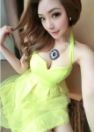 Dress DS3515 Green