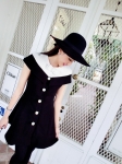 Dress DS3530 Black