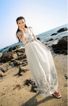 Bohemian Dress DS3534 White