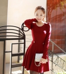 Dress DS3537 Red