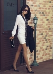 Dress DS3550 White