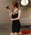 Dress DS3564 Black