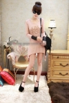 Dress DS3574 Pink