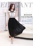 Elegant Long Dress DS3615 Black