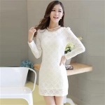 Dress DS3620 White