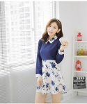 Doll Dress DS3656 Dark Blue