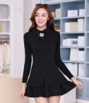 Autumn Dress DS3721 Black