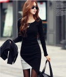 Dress DS3740 Black