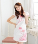 Cheongsam Dress DS3810 White