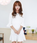 Dress DS3825 White