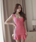 Dress DS3954 Pink