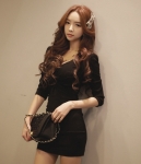 Elegant Dress DS4034 Black