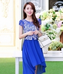 Dovetail Dress DS4056 Blue