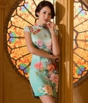 Vintage Cheongsam Import DS4157 Green