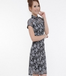 Lace Cheongsam Import DS4169 Black