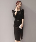 Premium Formal Long Dress Import DS4276 Black