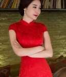 Premium Cheongsam High Quality DS4298 Red