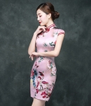 Retro Elegant Cheongsam Import DS4302 Pink