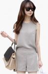 Jumpsuit ET304 Grey