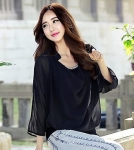 Set Blouse ET307 Black