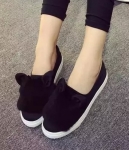 Black Rabbit Ear Casual Shoes