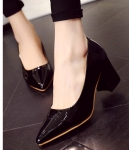 Black Korean Pointed Shoes