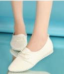 White Flat Shoes Import