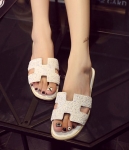 White Fashion Sandals Korea