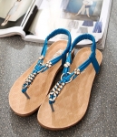 Blue Bohemian Sandal Import