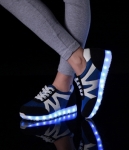 Blue Casual Sport LED Shoe - Unisex Adult