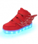 Red Angel Wing LED Shoes - Kids