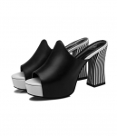 Black Peep Toe Sandal GuciHeaven Original