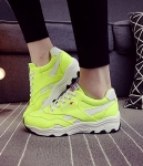 Yellow Casual Sport Sneakers Import