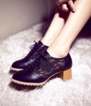 Black British Style Shoes Import