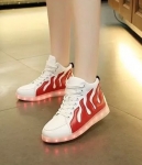 Red Wave LED Sneakers Shoe - Unisex Adult