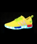 Yellow Casual LED Sport Shoes - Unisex Adult