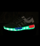 Black Casual LED Sport Shoes - Unisex Adult