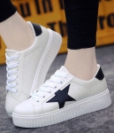 Black Thick Crust Star Sneaker