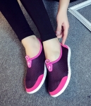 Purple Net Casual Shoes Import