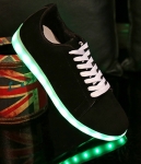 Black Casual LED Sport Shoes Import - Unisex Adult