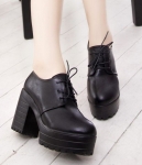 Black Bullock High Heel Shoes Import