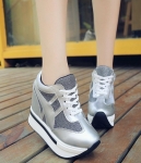 Silver Thick Crust Sneakers Import